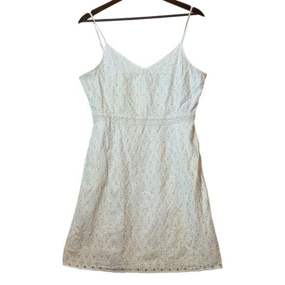 Lucky Brand White Lace Dress - Picture 1 of 8
